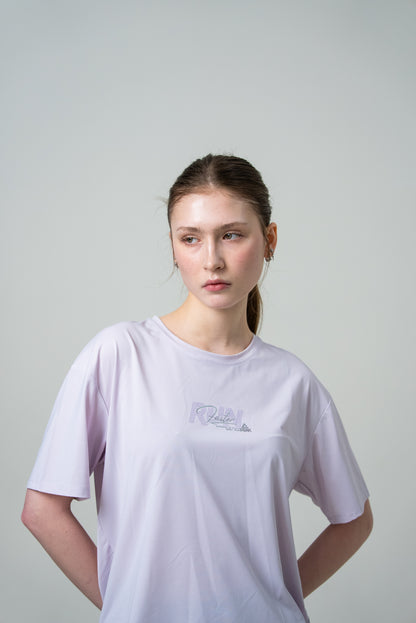 Женская футболка для бега Peak FW6253152 lt.purple