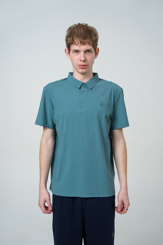 Мужская футболка-поло Peak FW6252037 dk.green