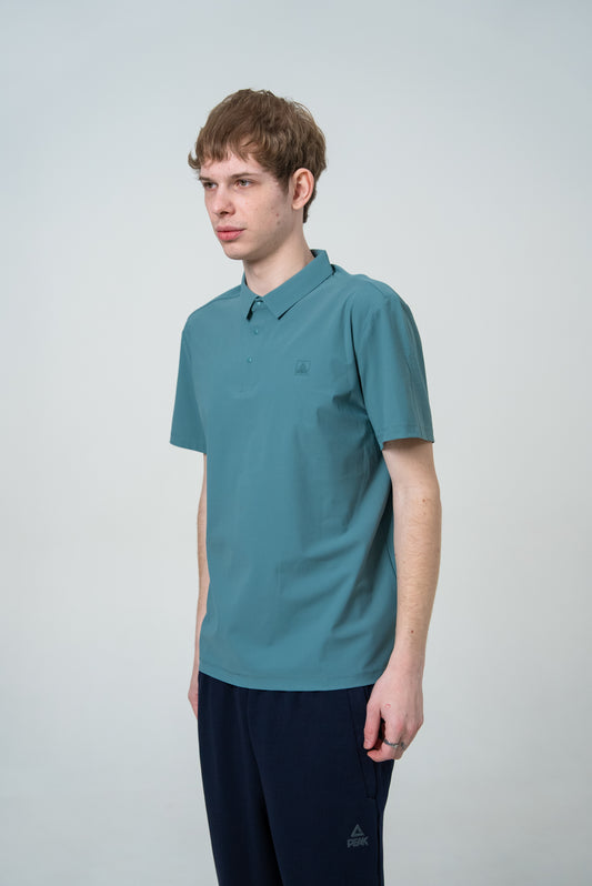 Мужская футболка-поло Peak FW6252037 dk.green