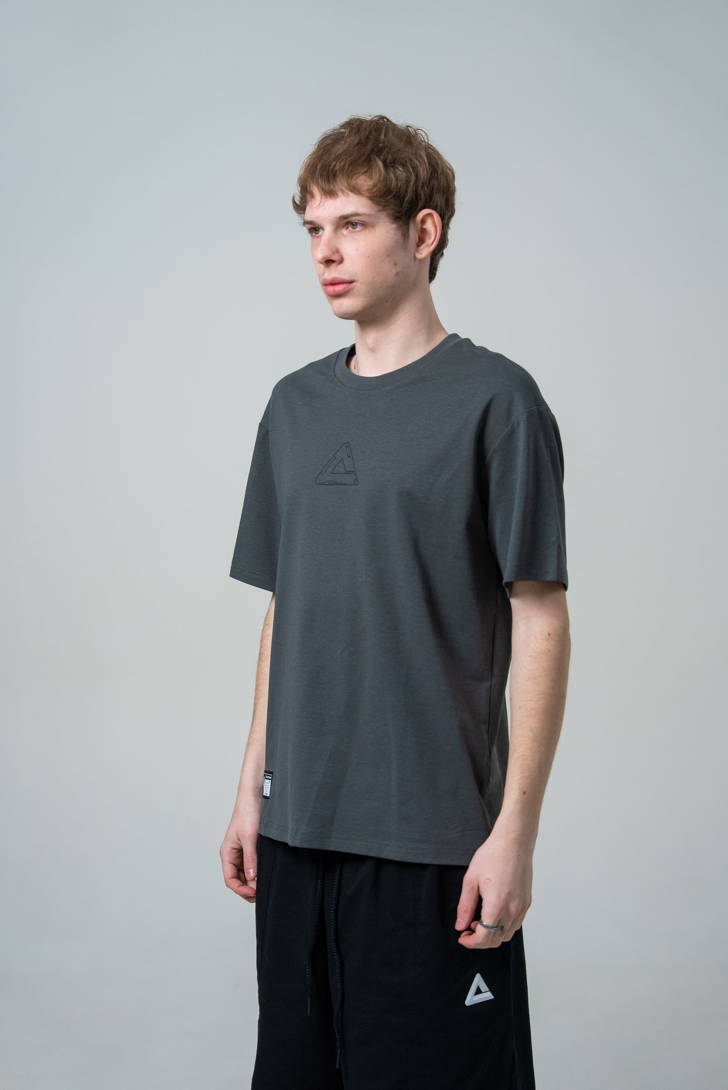 Tricou pentru bărbați casual Peak FW6253801 dr.grey