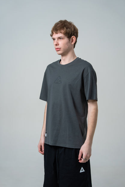 Tricou pentru bărbați casual Peak FW6253801 dr.grey