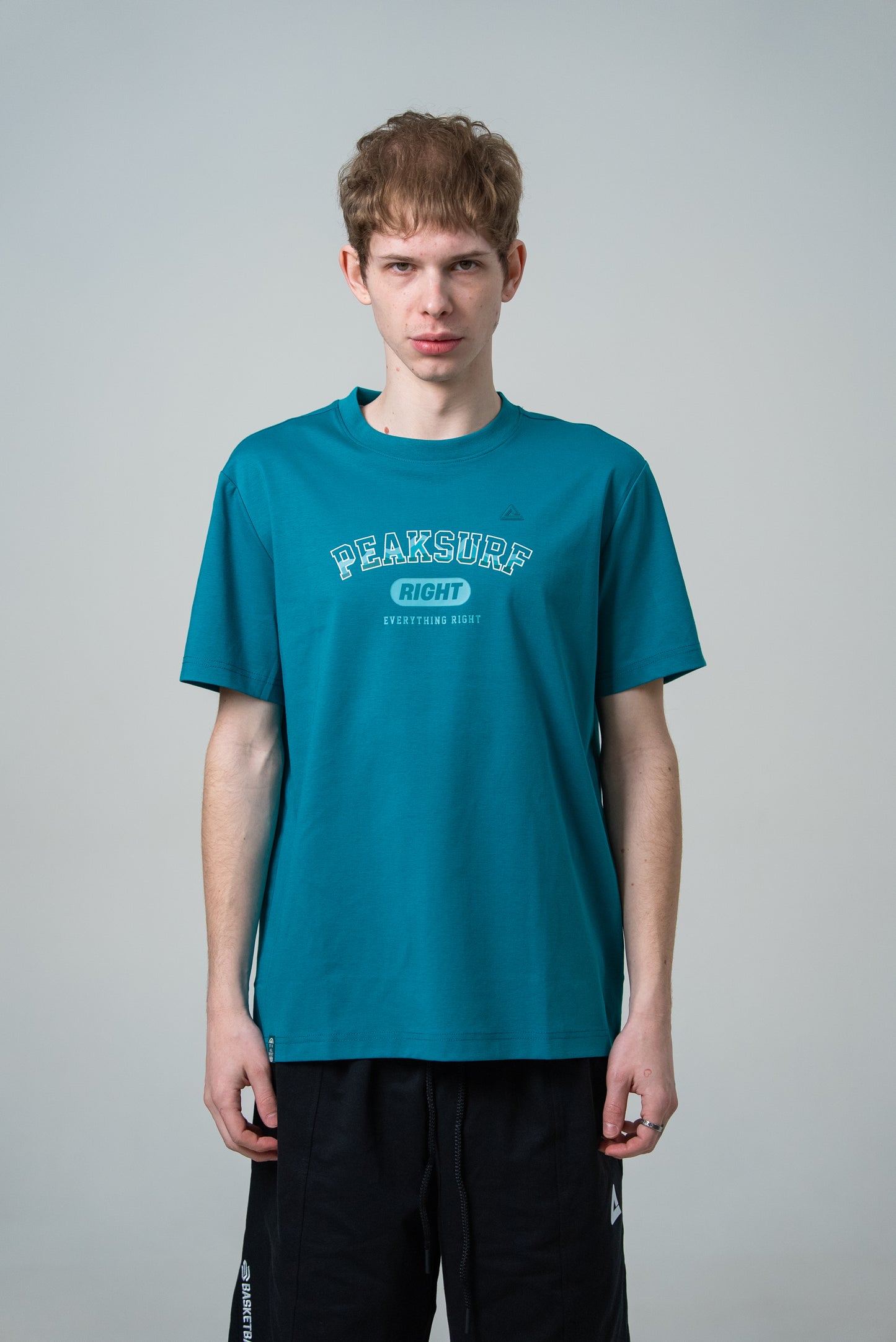 Мужская футболка casual Peak FW6252641 green