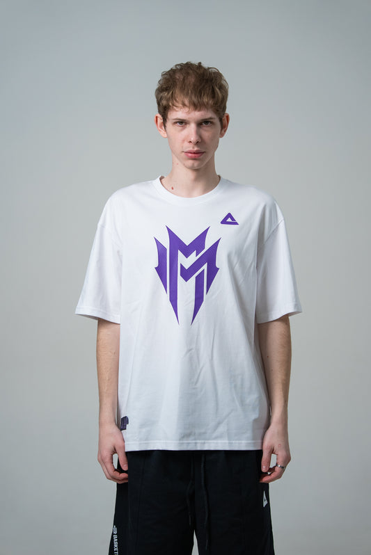 Мужская футболка casual Peak FW6253235 white