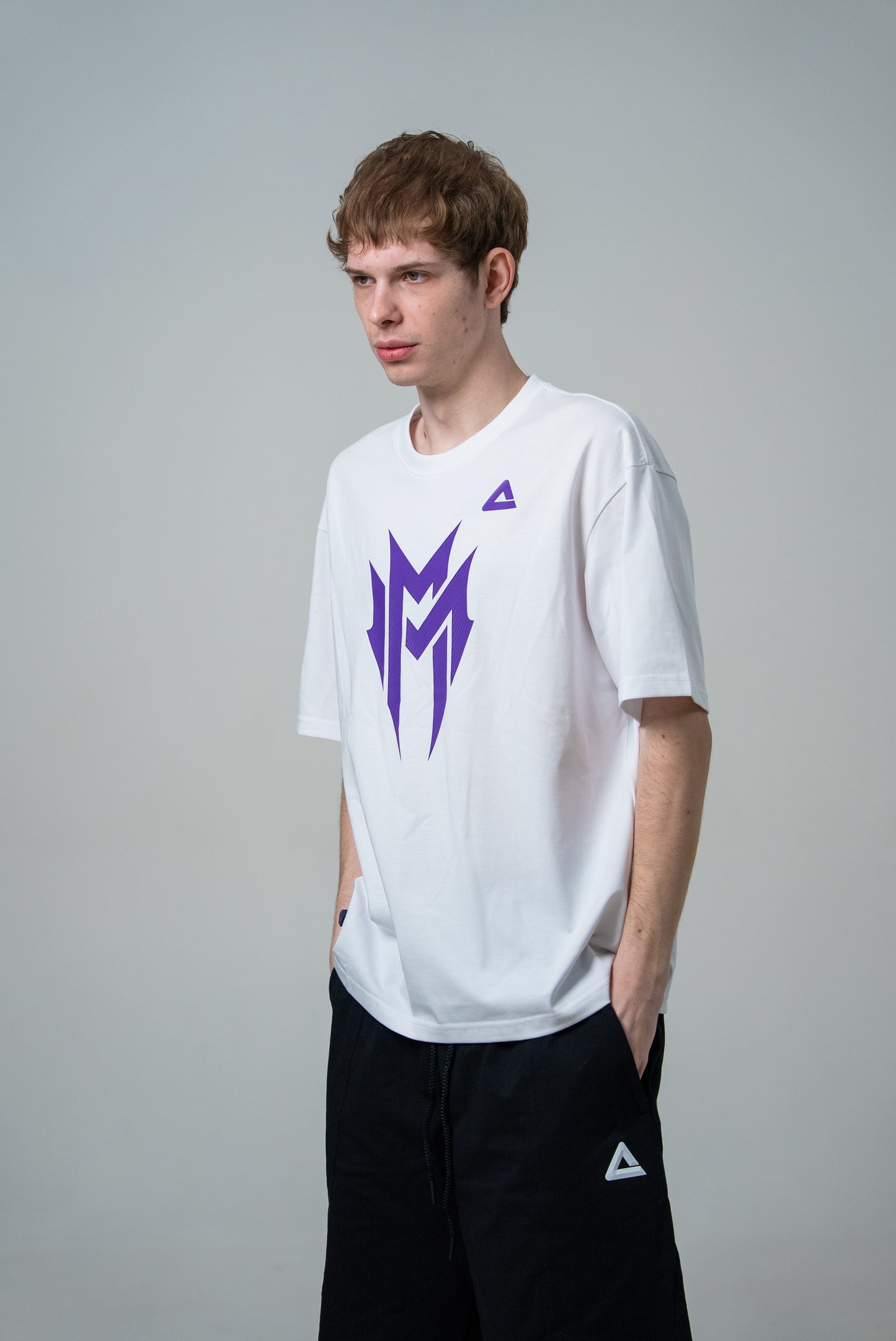 Tricou pentru bărbați casual Peak FW6253235 white
