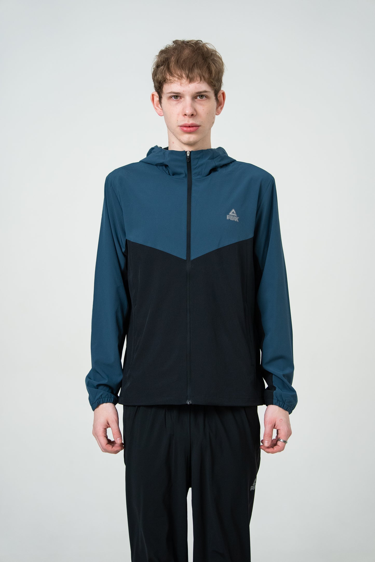 Jachetă de alergare pentru bărbați Peak FW2253021 blue