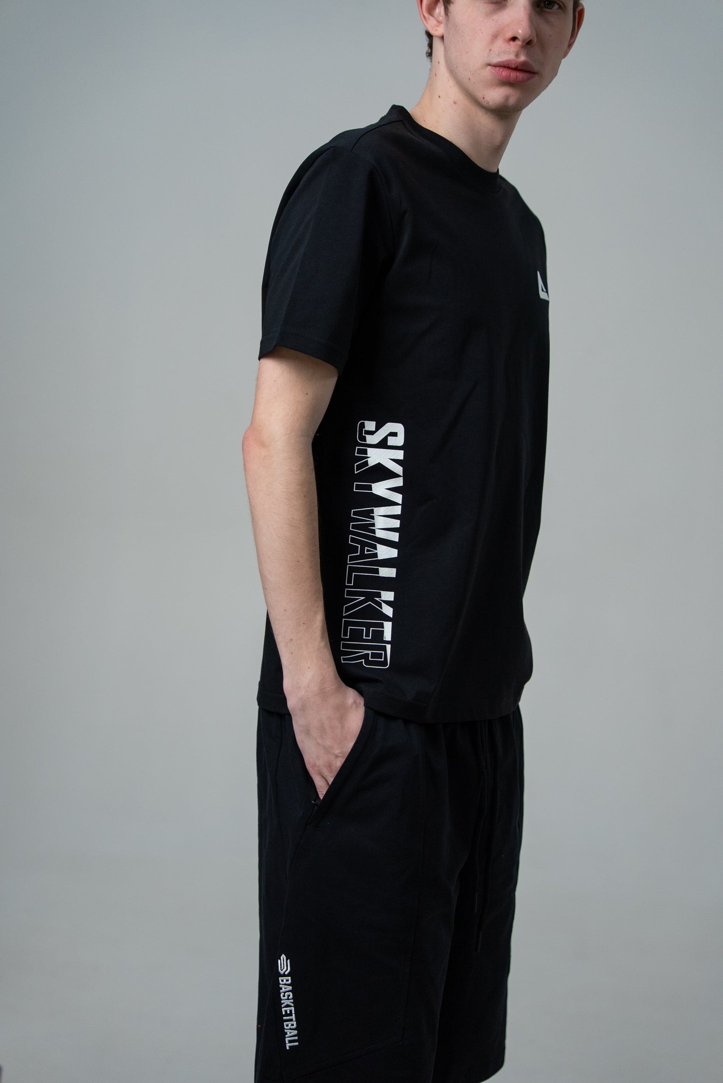 Tricou pentru bărbați casual Peak FW6253521 black