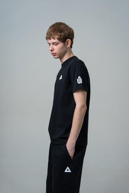 Tricou pentru bărbați casual Peak FW6253521 black