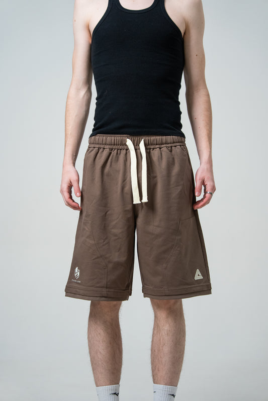 Pantaloni scurți pentru bărbați casual Peak FW3253551 brown