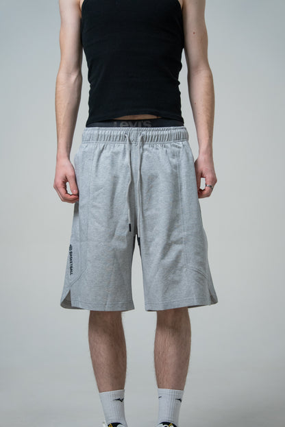 Pantaloni scurți pentru bărbați casual Peak FW3253381 lt.melange grey