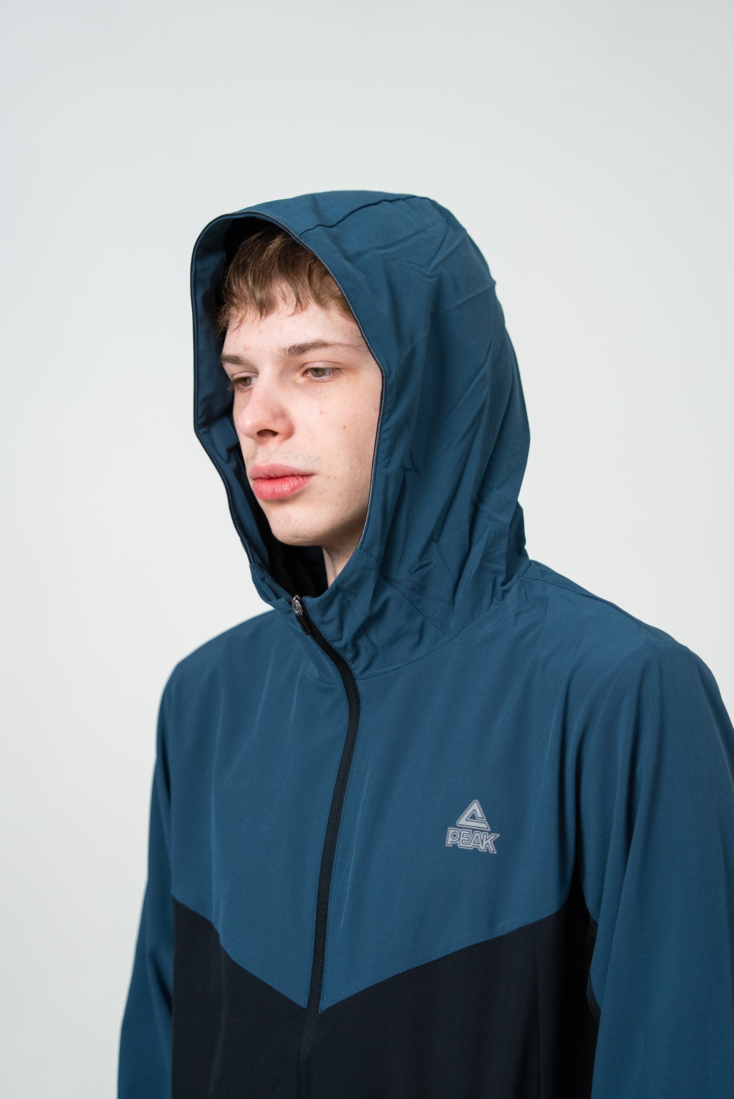 Jachetă de alergare pentru bărbați Peak FW2253021 blue