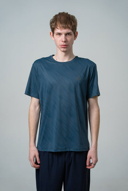 Мужская футболка для бега Peak FW6253001 blue