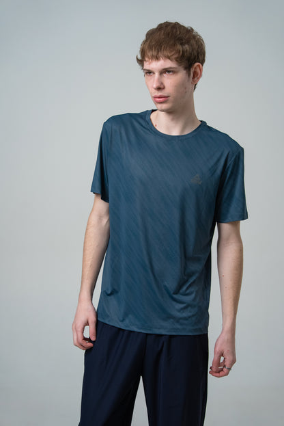 Мужская футболка для бега Peak FW6253001 blue