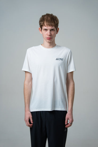 Tricou de alergare pentru bărbați Peak FW6253101 white