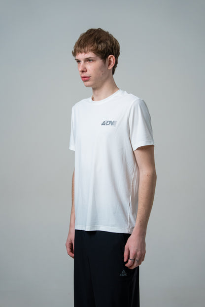 Tricou de alergare pentru bărbați Peak FW6253101 white