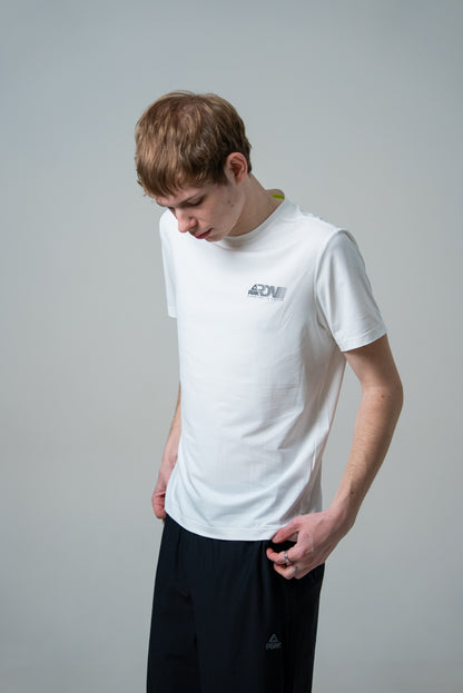 Tricou de alergare pentru bărbați Peak FW6253101 white