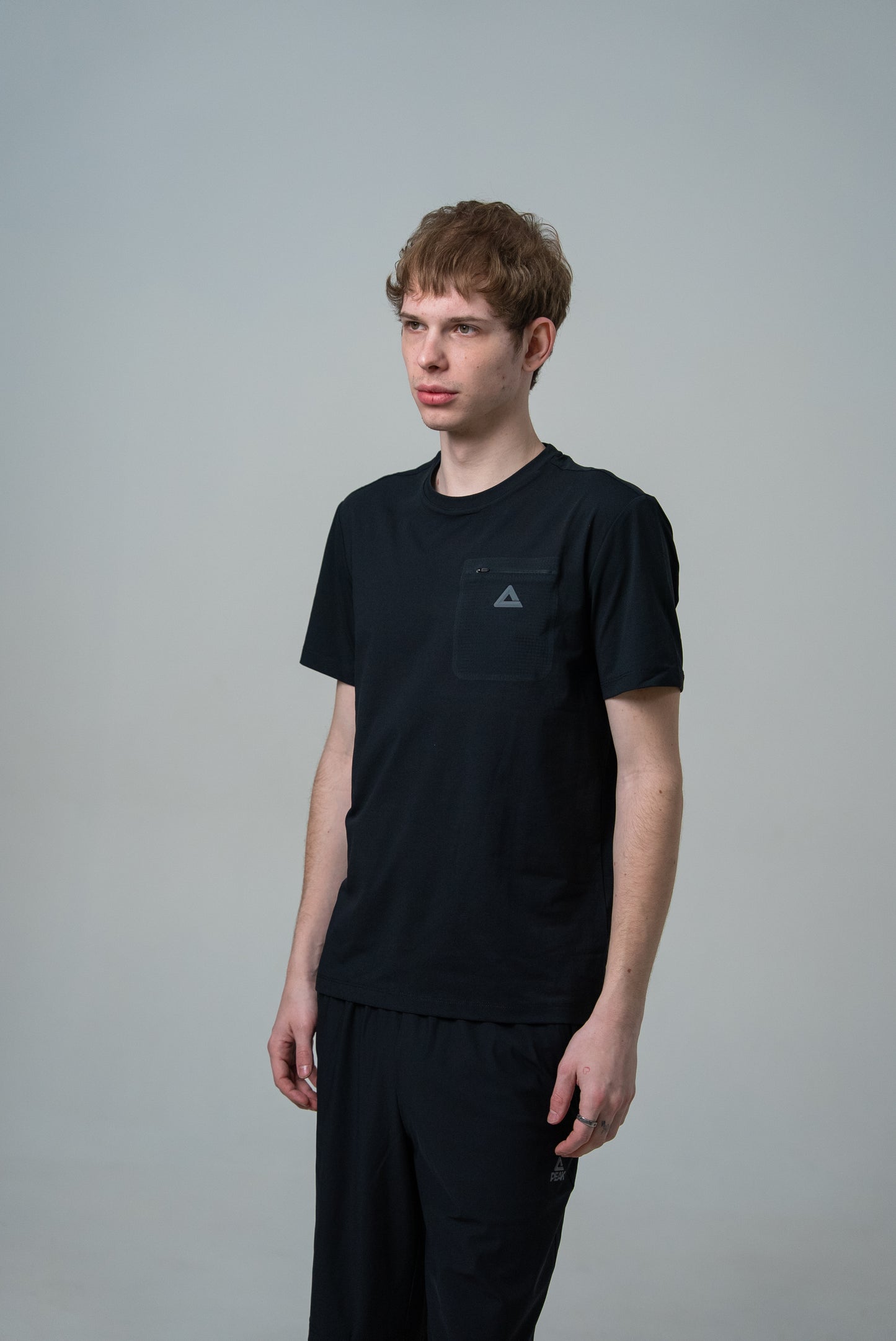 Tricou pentru bărbați casual Peak FW6252361 black