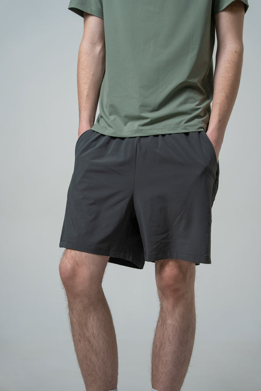 Мужские шорты для бега Peak FW3253051 dk.grey