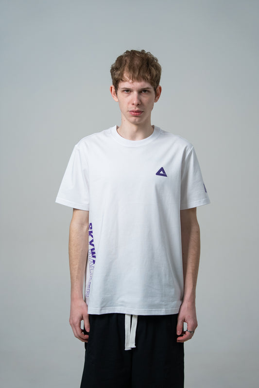 Мужская футболка casual Peak FW6253521 white