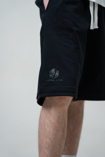 Pantaloni scurți pentru bărbați casual Peak FW3253551 black