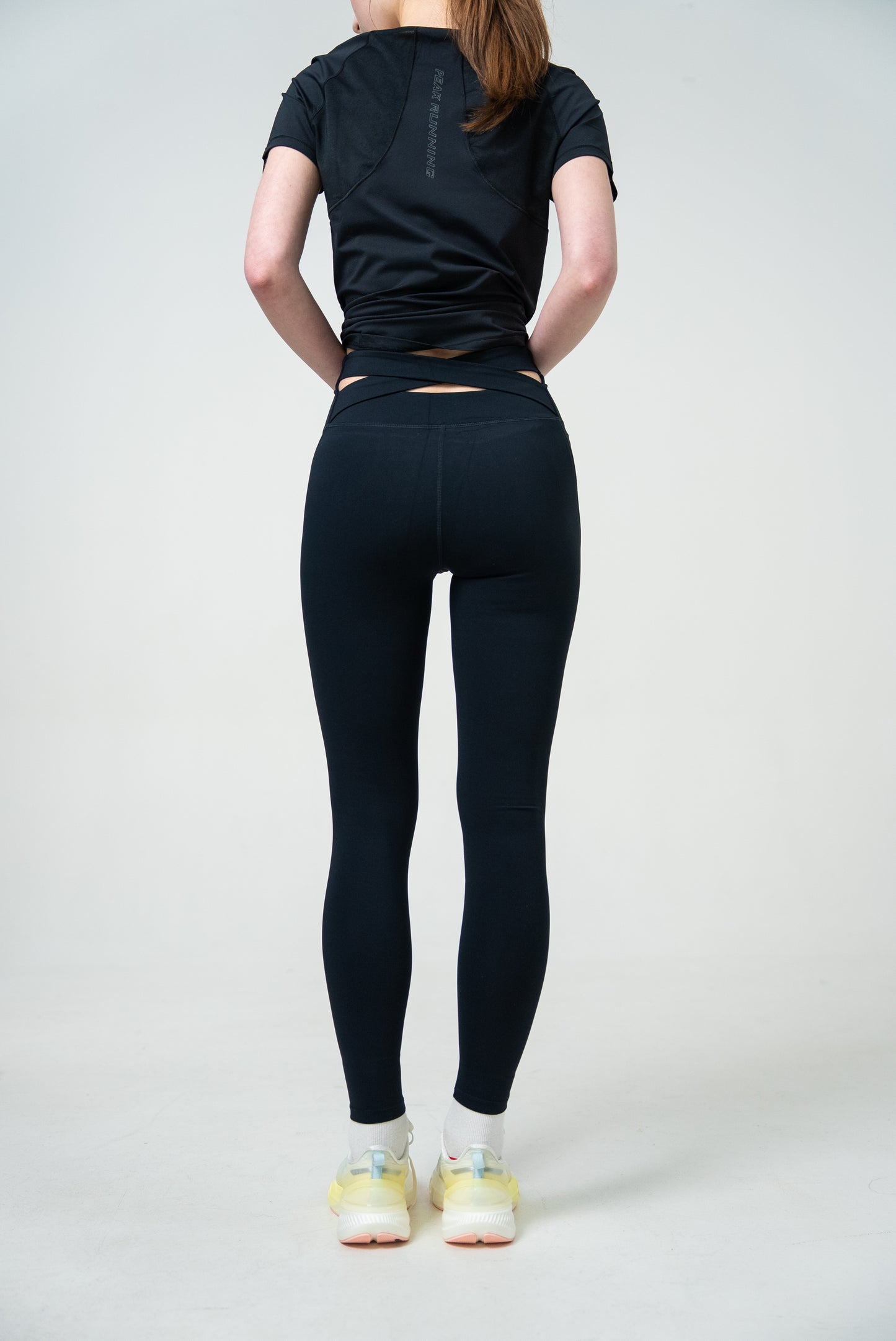 Legginși de antrenament pentru femei Peak FW94284 black