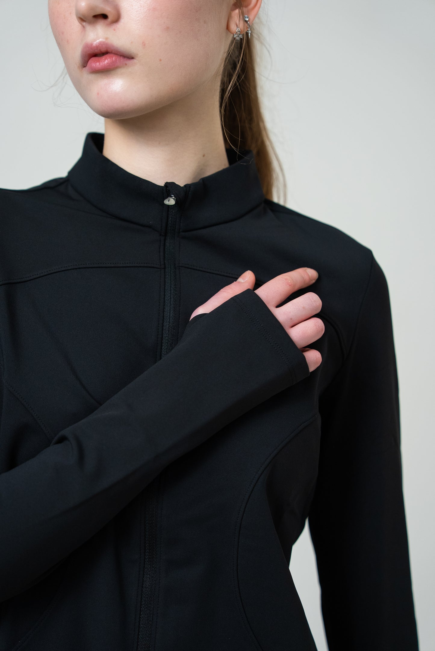 Longsleeve de alergare pentru femei Peak FW6253062 black