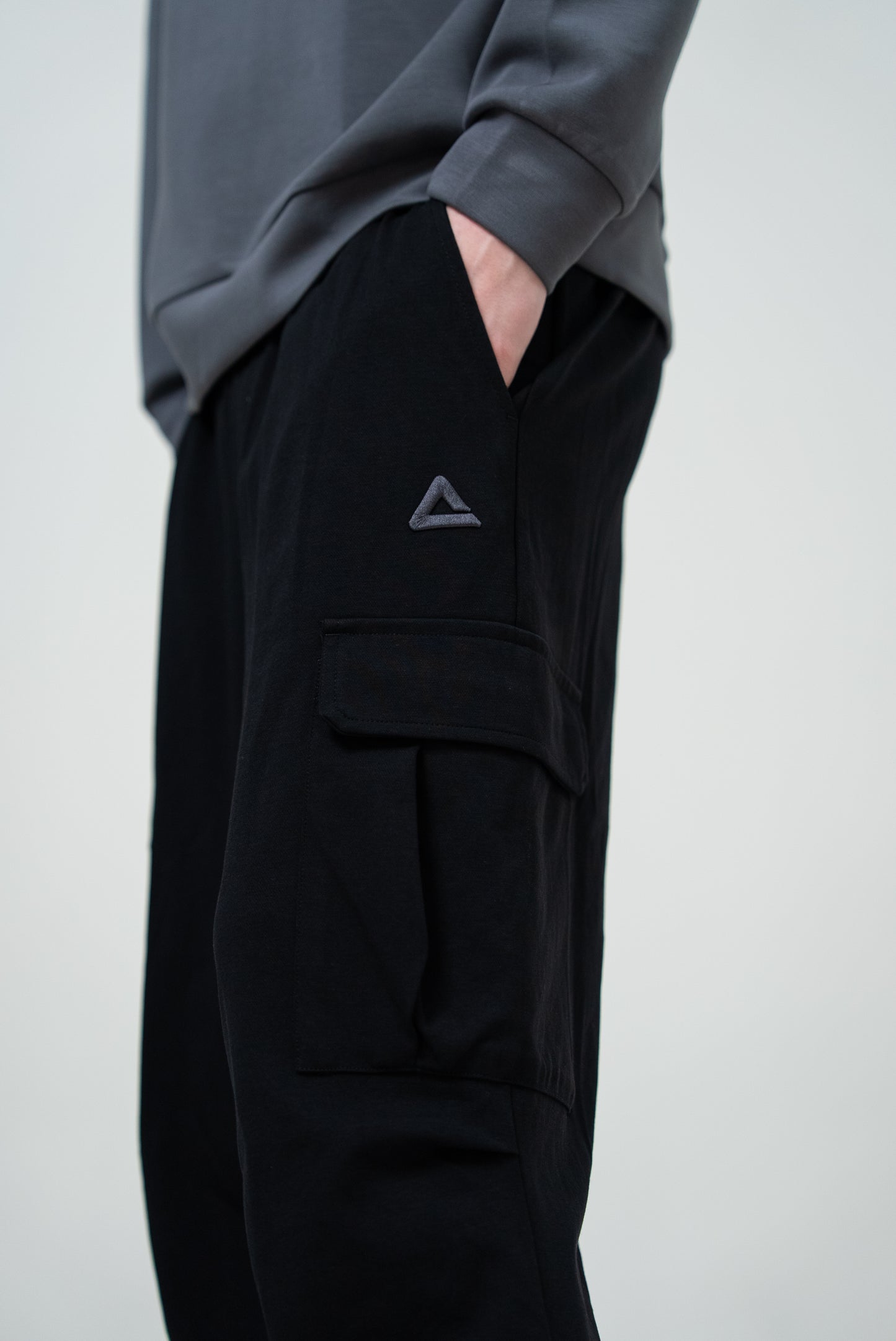 Pantaloni cargo casual pentru bărbați Peak FW3253741 black