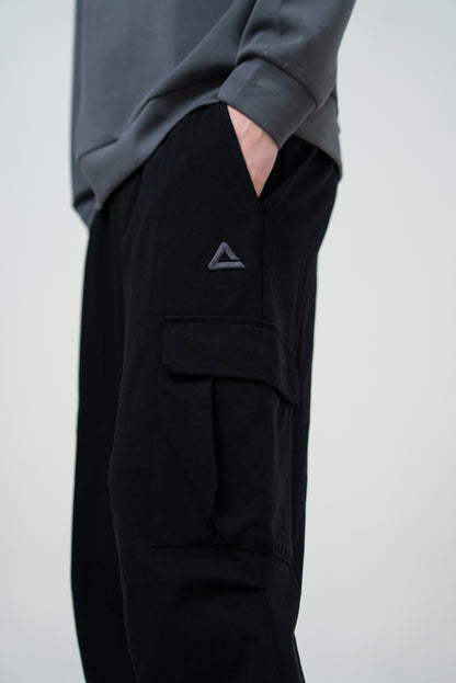 Pantaloni cargo casual pentru bărbați Peak FW3253741 black