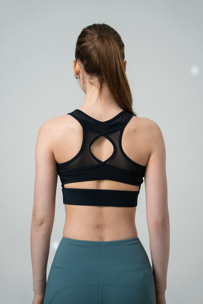 Бра спортивный Peak FW94272 black