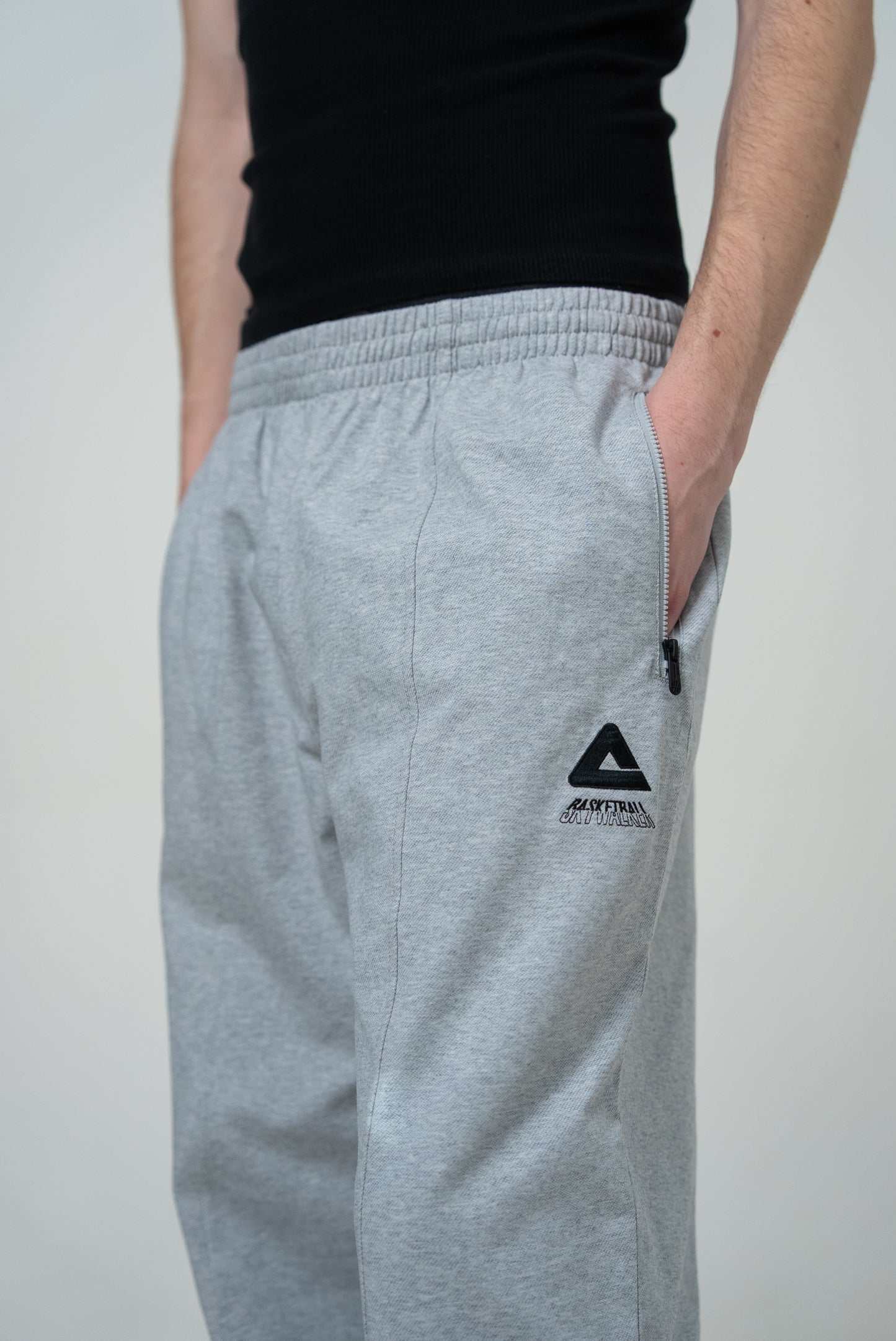 Мужские спортивные штаны Peak FW3253481 lt.melange grey
