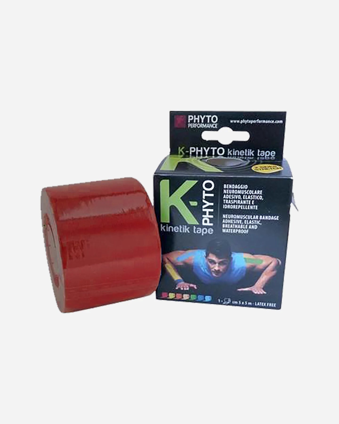 Кинезио тейп  k-phyto singolo rosso K-PH/1ROSSO