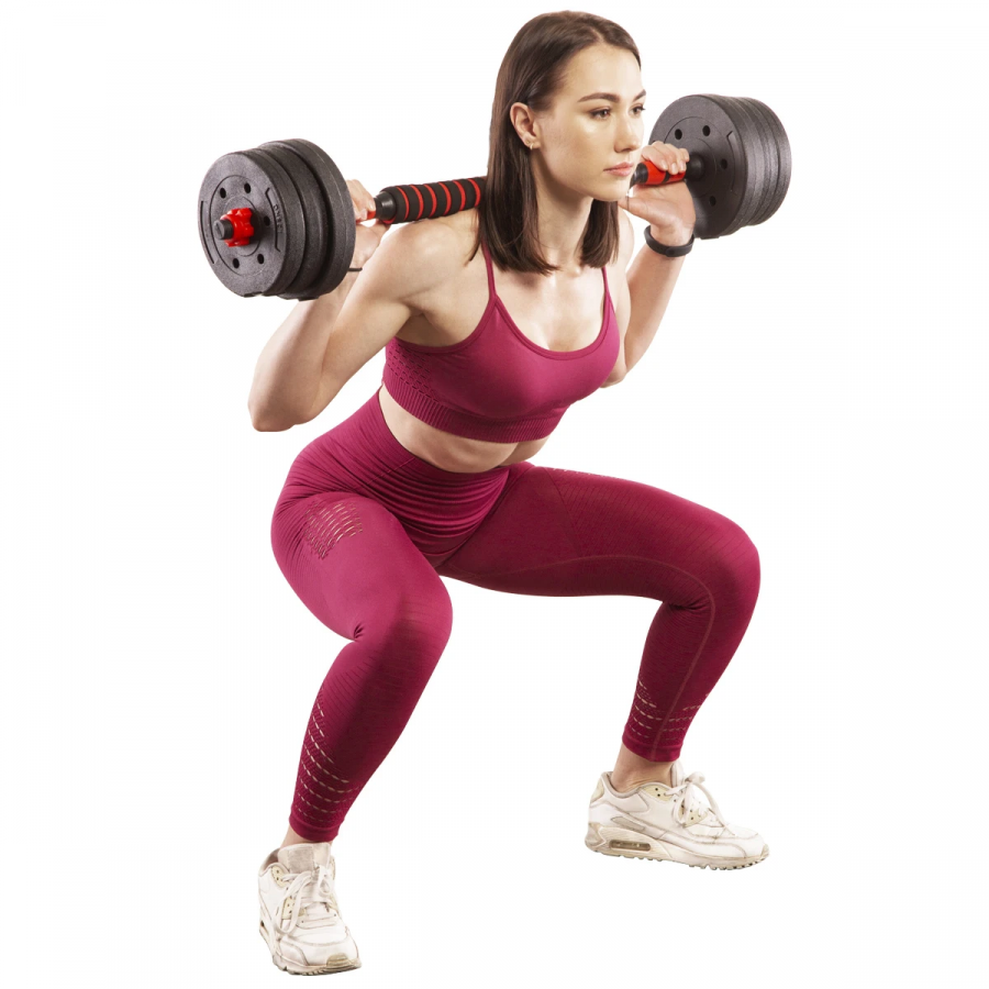 Набор гантелей и штанги Abisal HMS SGP15 Abisal 15kg