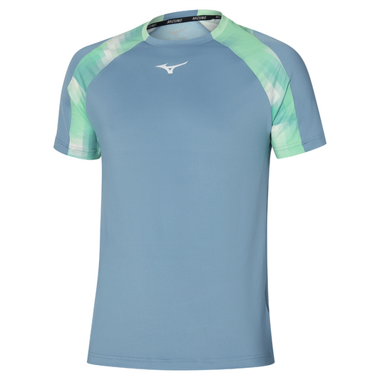 Мужская футболка для тенниса Mizuno Frontier Shadow Tee(M) 62GAC002 02