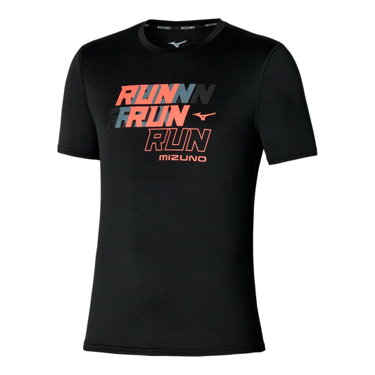 Мужская футболка для бега Mizuno core run tee J2GAB008 09