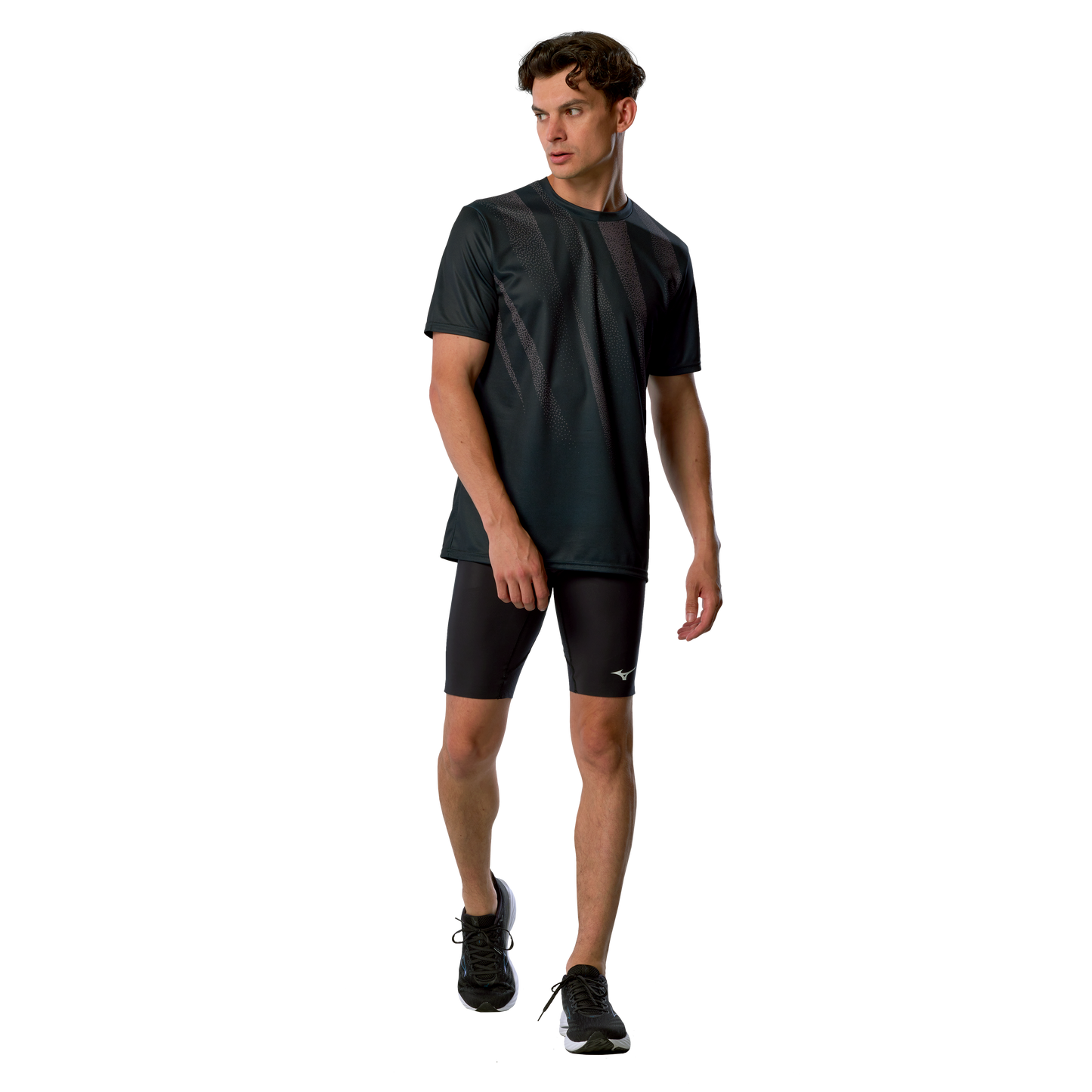 Мужская футболка для бега Mizuno Core Graphic SS Tee J2GAC510 09