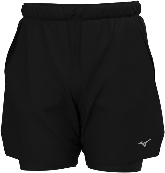 Мужские шорты для бега Mizuno Core 7.5 Inches 2in1 Short J2GBC507 09