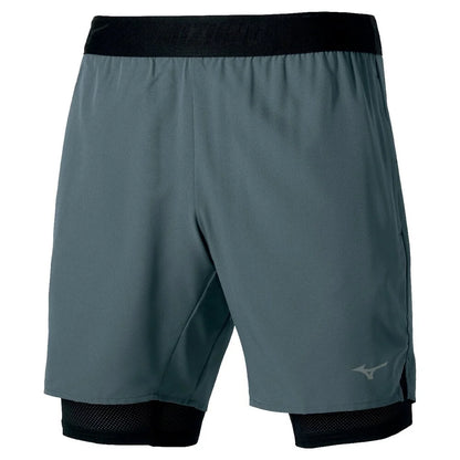 Pantaloni scurți de alergare pentru bărbați Mizuno Core 7.5 Inches 2in1 Short J2GBD006 07