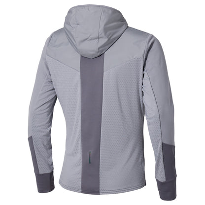 Jachetă de alergare pentru bărbați Mizuno Active Warm Hybrid FZ Hd LS J2GCC501 06
