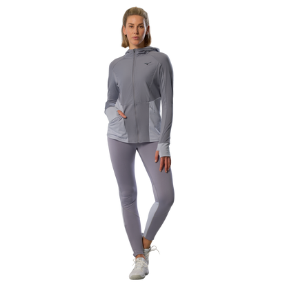 Hanorac de alergare pentru femei Mizuno Active Warm Hybrid FZ Hd LS J2GCC701 06