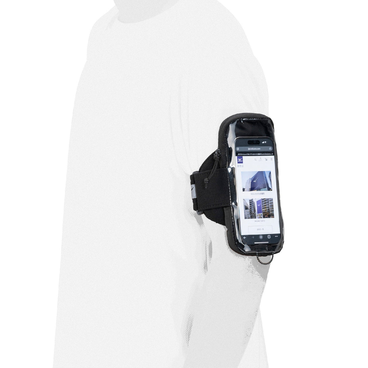 Чехол для телефона на руку Mizuno Arm Pouch CR  J3GDD014 09 NS