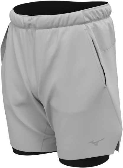 Мужские шорты для бега Mizuno Core 7.5 Inches 2in1 Short  J2GBC507 05