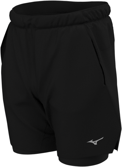 Мужские шорты для бега Mizuno Core 7.5 Inches 2in1 Short J2GBC507 09