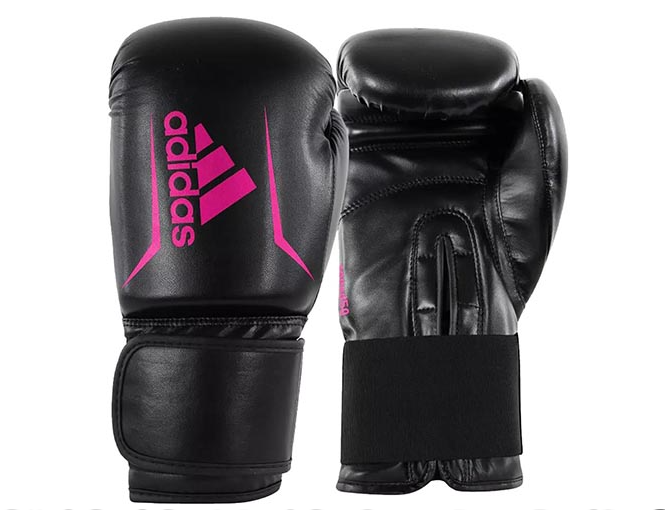 Mănuși pentru box ADISBG50 speed 50  boxing glove black/shock pink