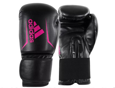 Перчатки для бокса adisbg50 speed 50 boxing glove black/shock pink