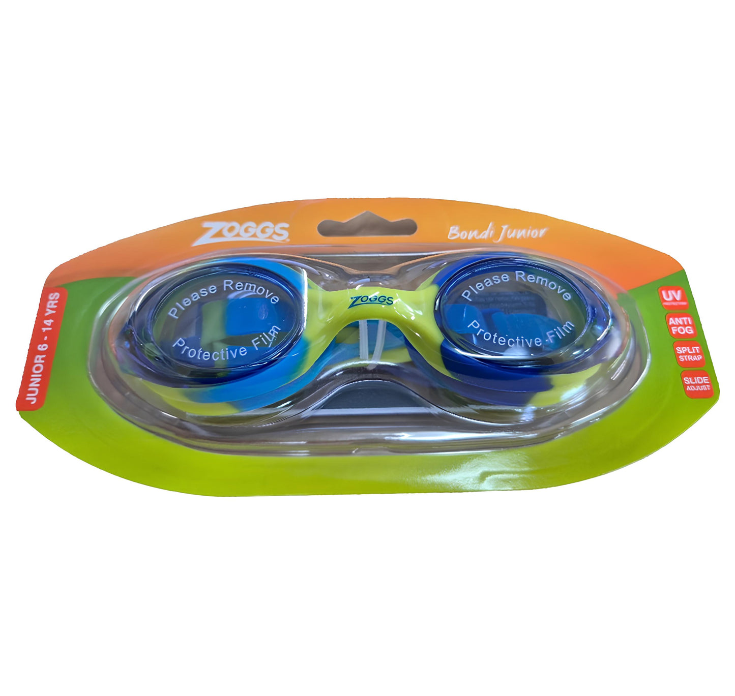 Очки для плавания Zoggs Bondi Jnr BLLMTBL
