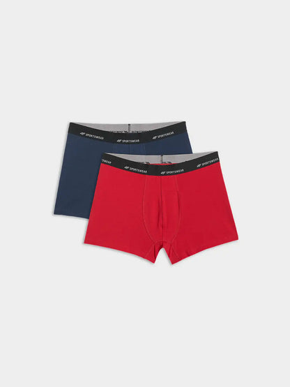 Мужское нижнее белье Boxer shorts 4F M096 (2pack) 4FWAW26UBXSM096 multicolour