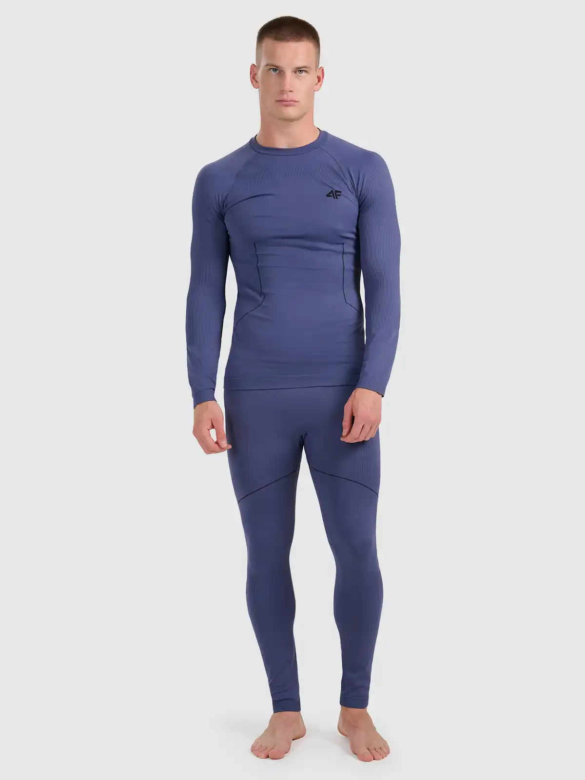 Мужские леггинсы термо 4F M234 4FWAW25USEAM234 denim