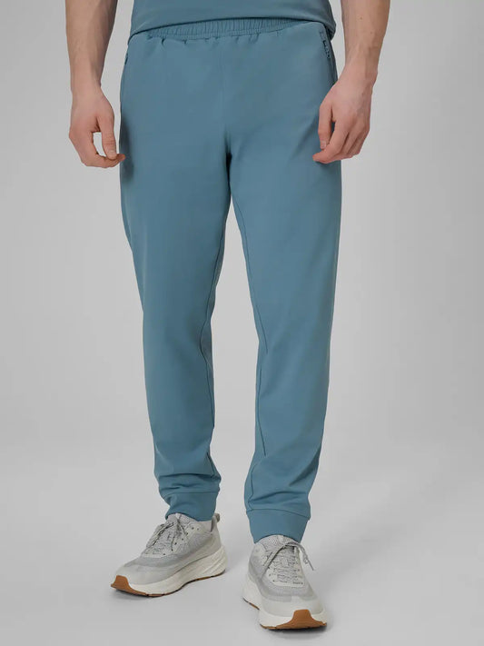 Pantaloni sportivi pentru bărbați 4F M1046 4FWSS26TFTRM1046 denim melange