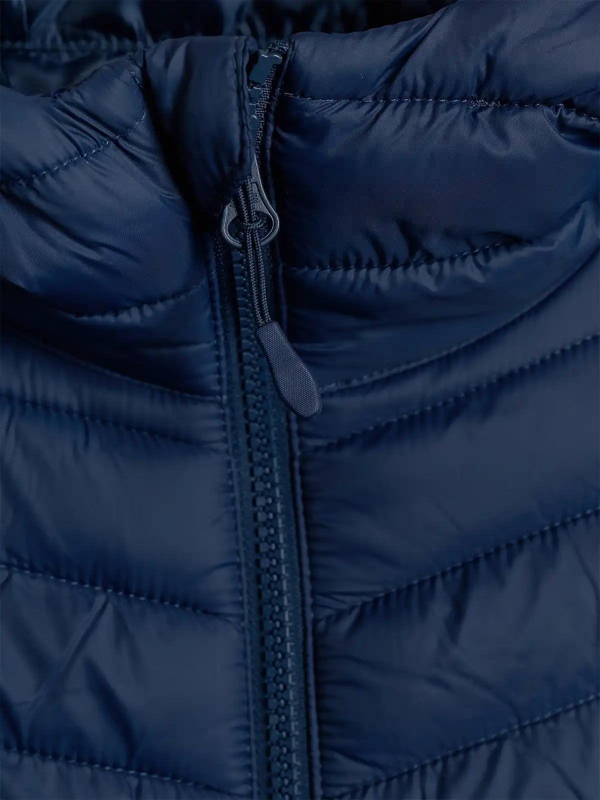 Jachetă de puf pentru bărbați cu glugă 4F M0935 4FWAW26TDJAM0935 navy