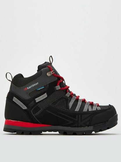 Ghete Karrimor  Barbati Spike Mid 3 weathertite Black/Red UK K949-BKR-151