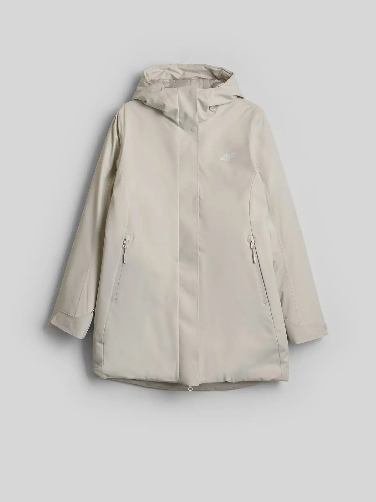 Женская куртка Technical jacket 4F F1210 4FWAW26TTJAF1210 cold light grey